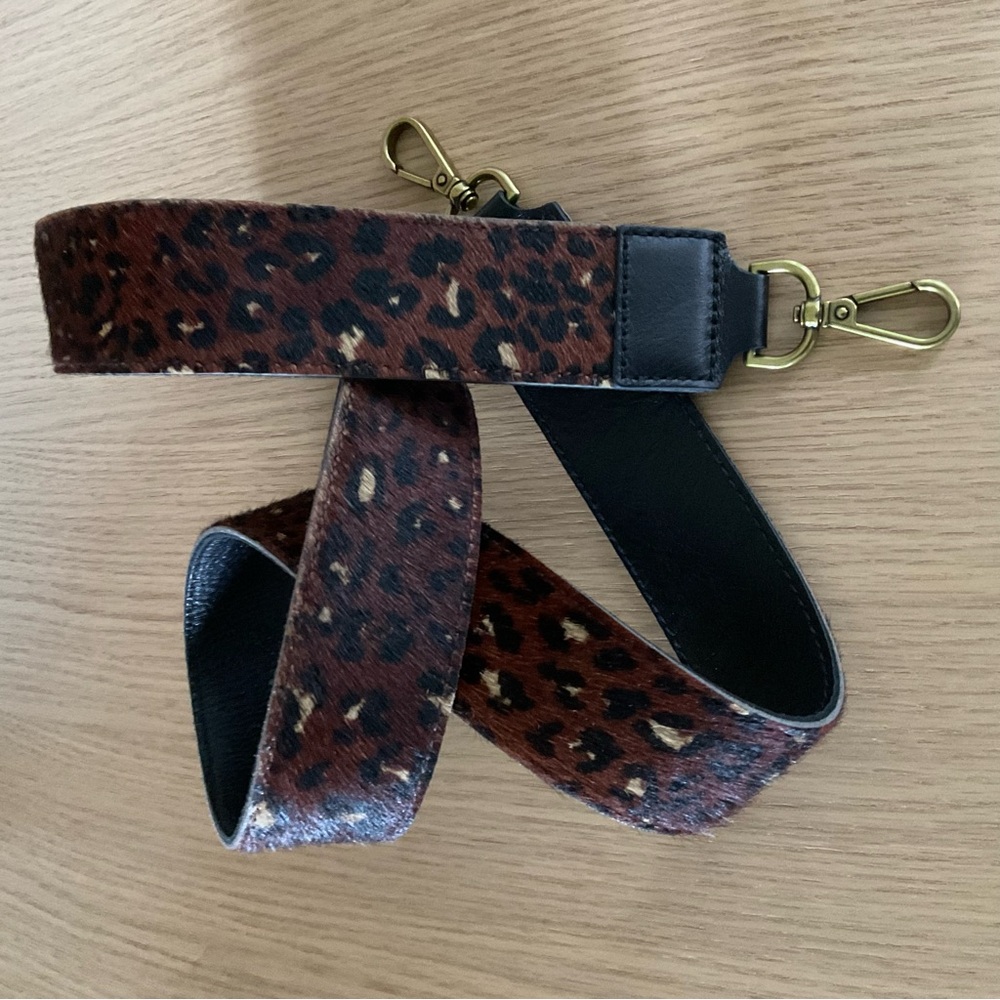 Madewell Leopard Shoulder Strap
